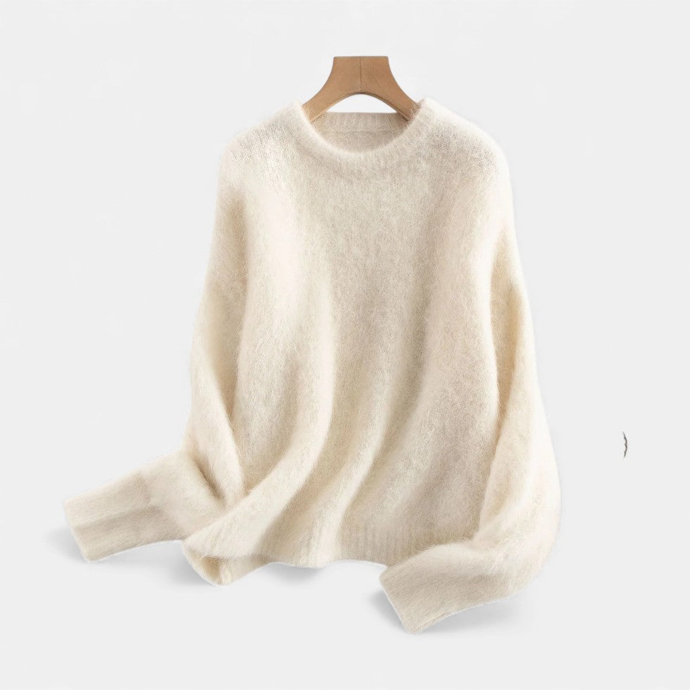 Sweter damski Mika | Miękka dzianina, luźny krój