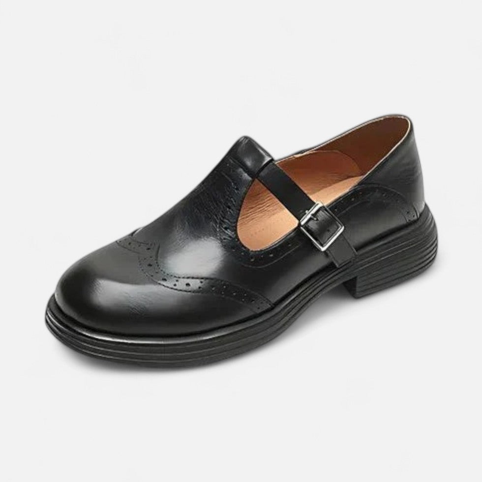 Damskie Klapki Regulowane | Skórzane, Eleganckie