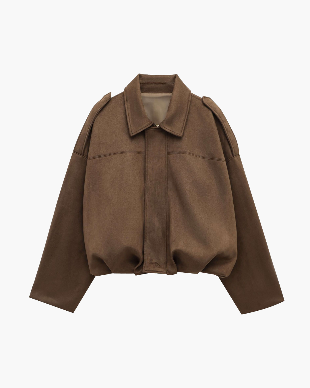 Elegancka Vintage Suede Bomberka - Ponadczasowy Styl i Design
