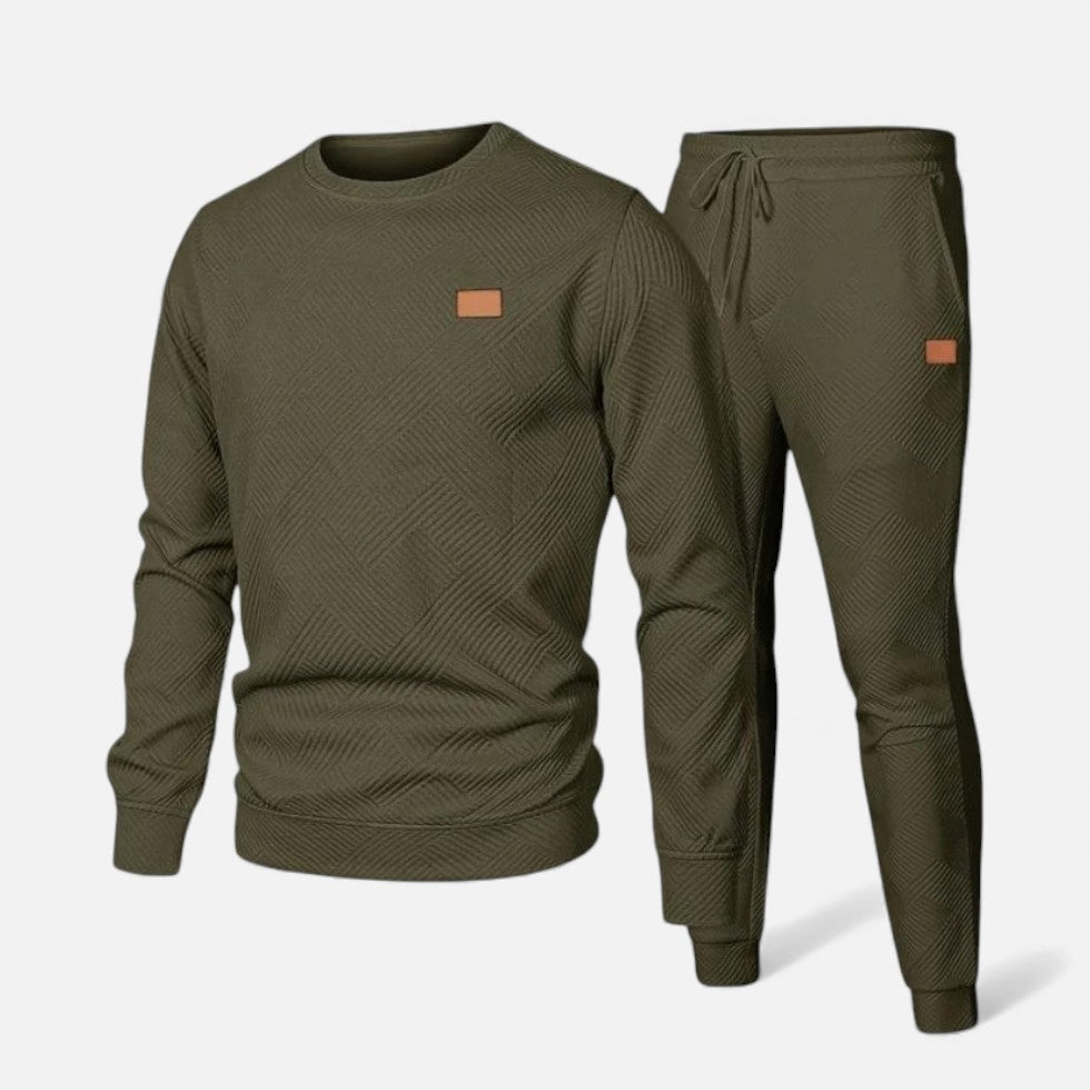 Męski Dres Strukturalny | Wygodny Krój
