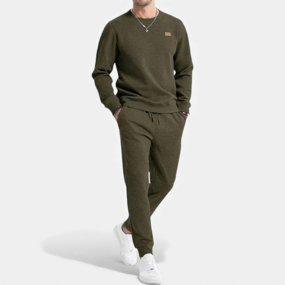 Męski Dres Strukturalny | Wygodny Krój