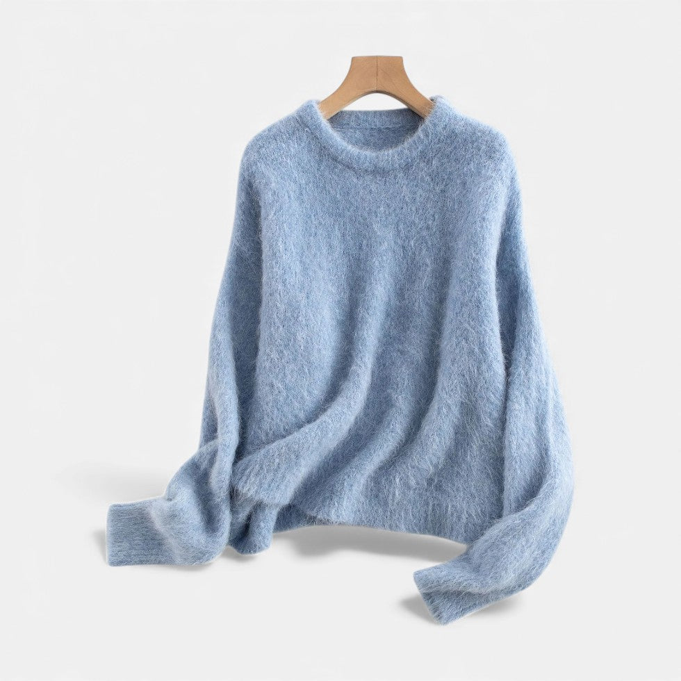 Sweter damski Mika | Miękka dzianina, luźny krój