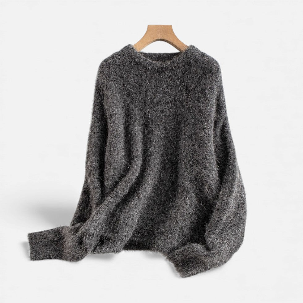 Sweter damski Mika | Miękka dzianina, luźny krój