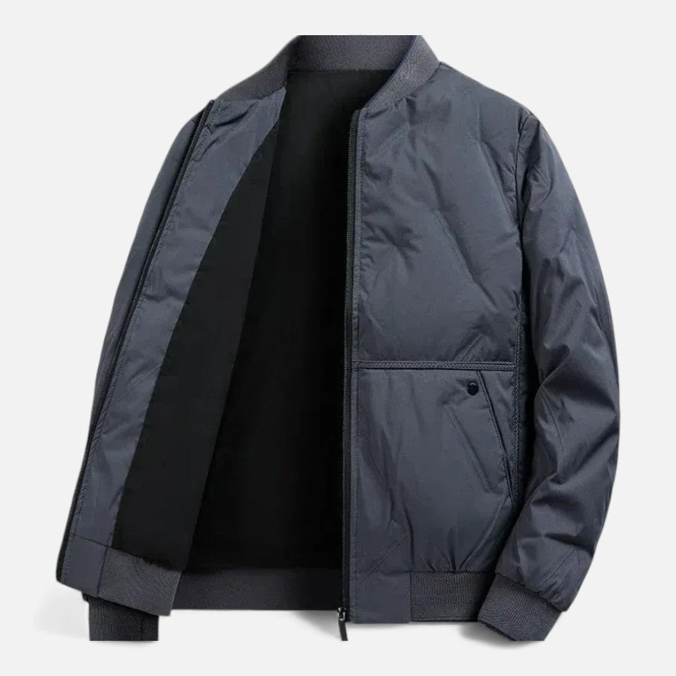 Mocny Męski Kurtka Bomber | Lekka Podszewka, Casual
