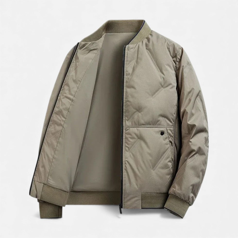 Mocny Męski Kurtka Bomber | Lekka Podszewka, Casual