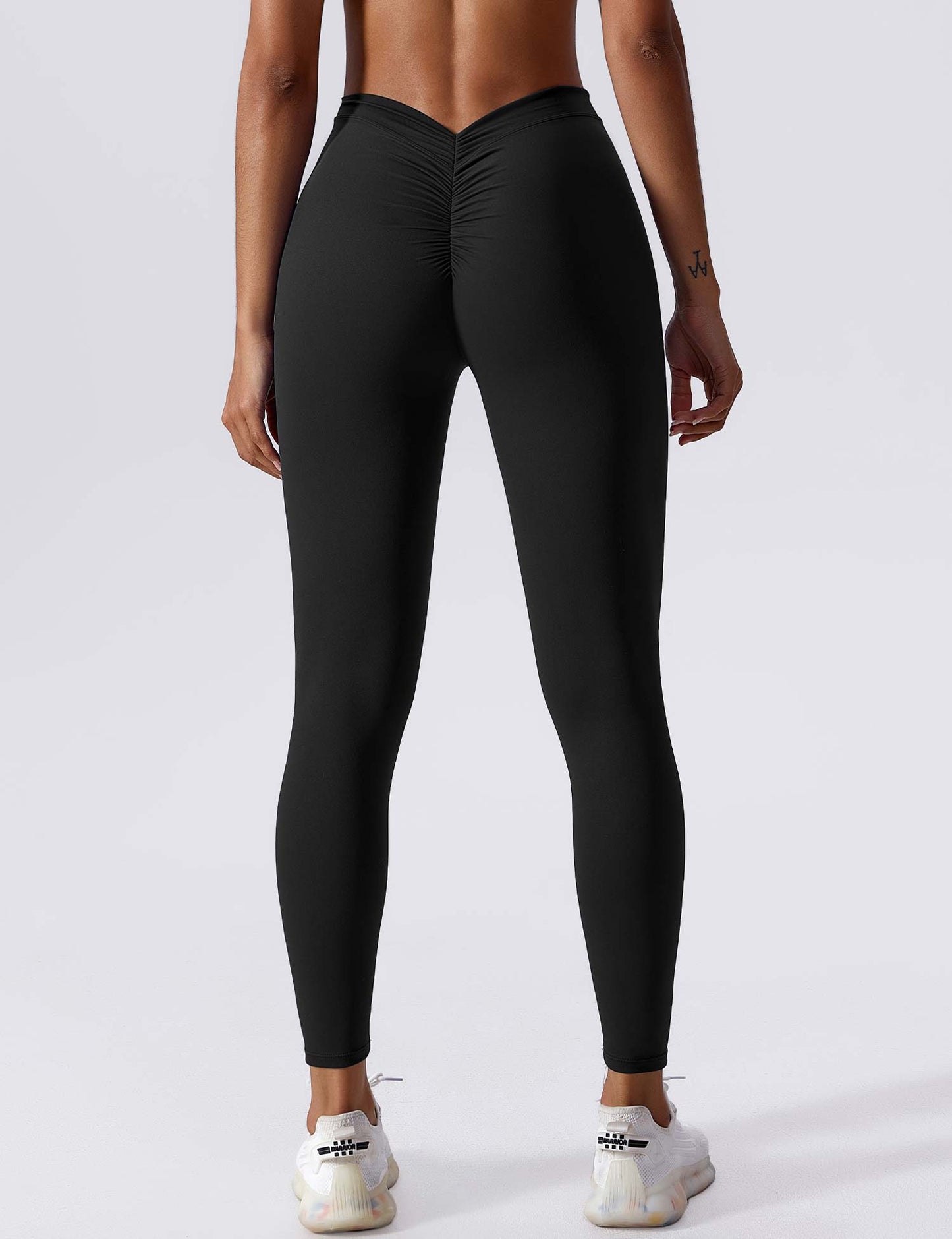 Stroje na fitness damskie - Legginsy sportowe Selina Push Up High Waist