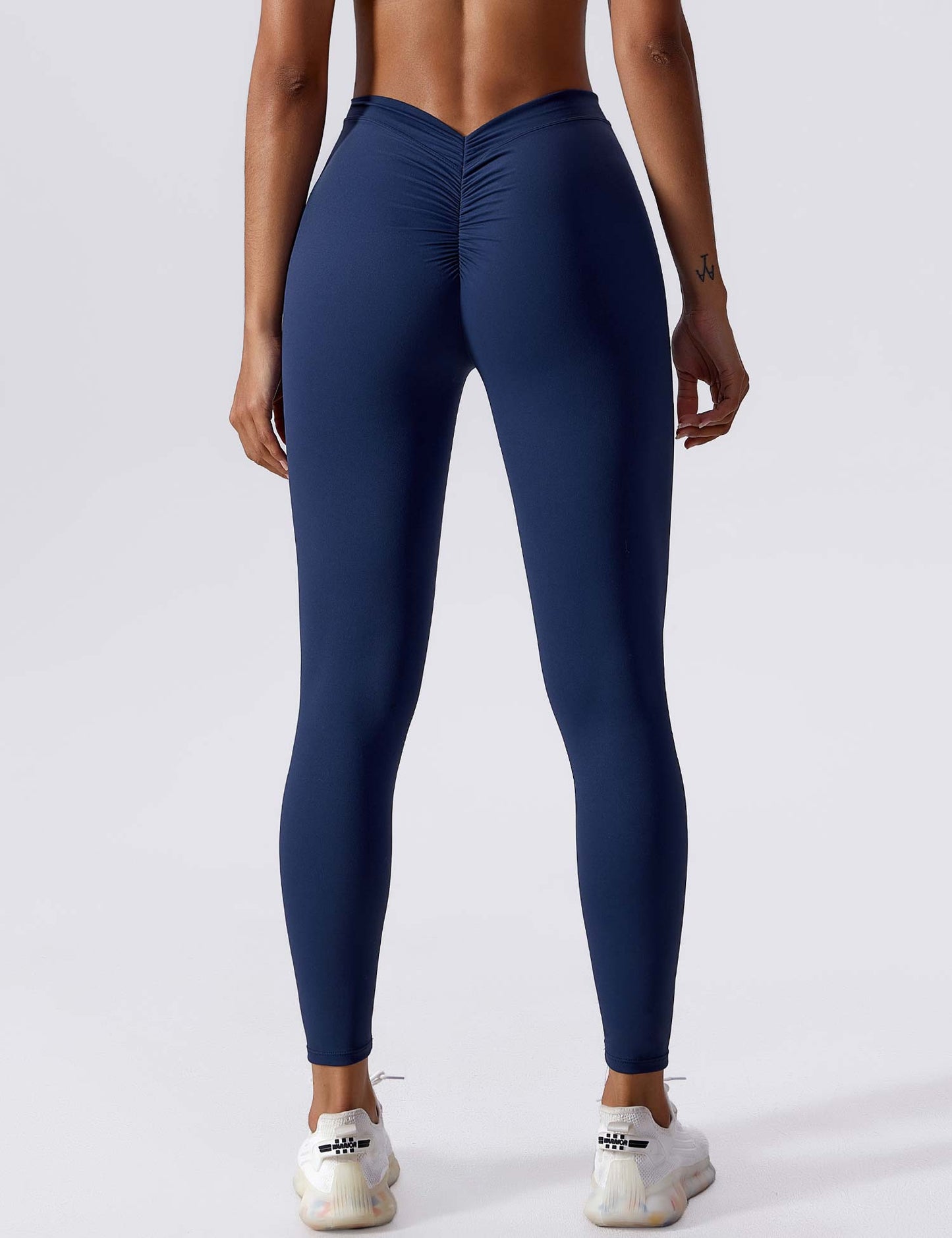 Stroje na fitness damskie - Legginsy sportowe Selina Push Up High Waist