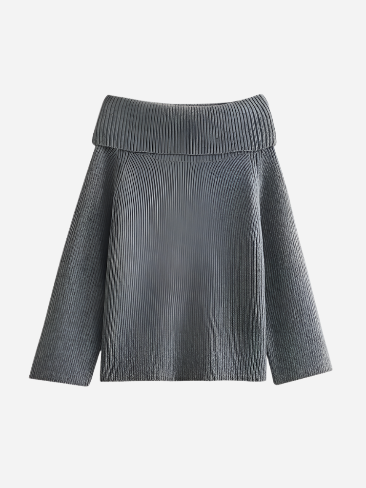 Stylowy Off-Shoulder Kardigan w Eleganckim Wydaniu