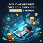 Top 10 AI Websites That Could Pay You $3,000+ a Month