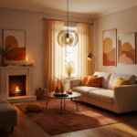 10 Cozy Living Room Ideas Featuring Warm Colors